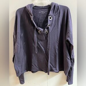 BEYOND YOGA Cropped Lightweight Hoodie - Women’s M